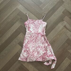 Express tropical print dress